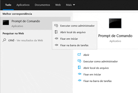 tela prompt-de-comando-do-Windows-administrador